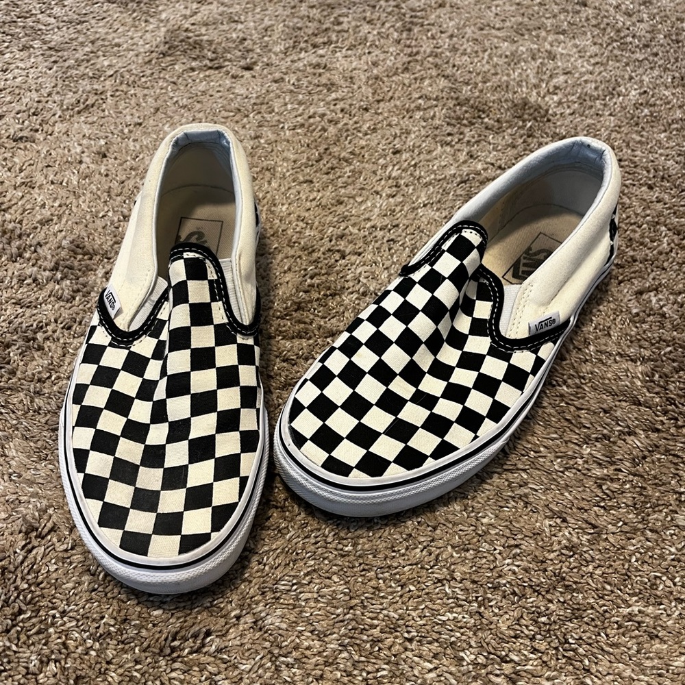 Vans slip on sneakers